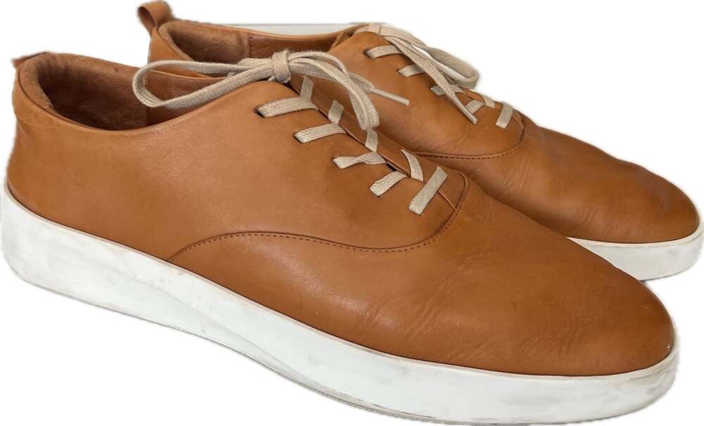 Wolf & Shepherd Cruise Lace-Up Sneaker Honey Leather Shoes
